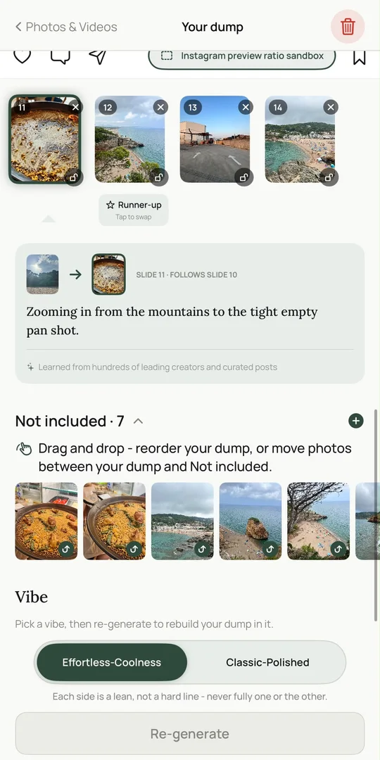 Make it yours in the lala dump app